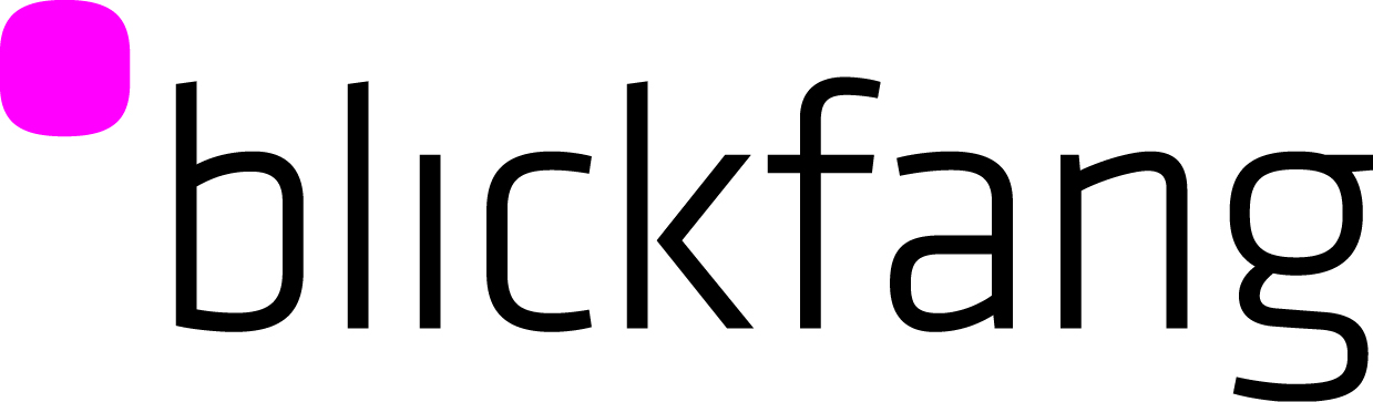 Blickfang! das Logo der Verkaufsmesse für Design im MAK