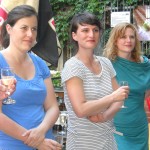 maschen: Anna Haber, Julia Rosenberger, Korinna Lindinger (v.l.n.r.)