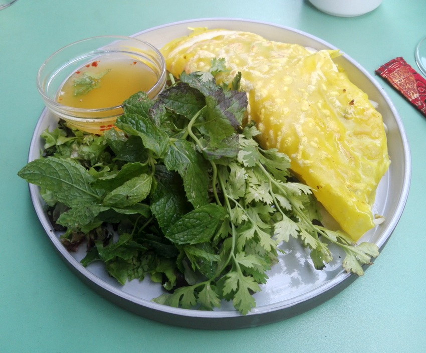 Banh Xeo mit Schweinefleisch und Garnelen um Euro 8,50, Bild (c) Claudia Busser - kekinwien.at