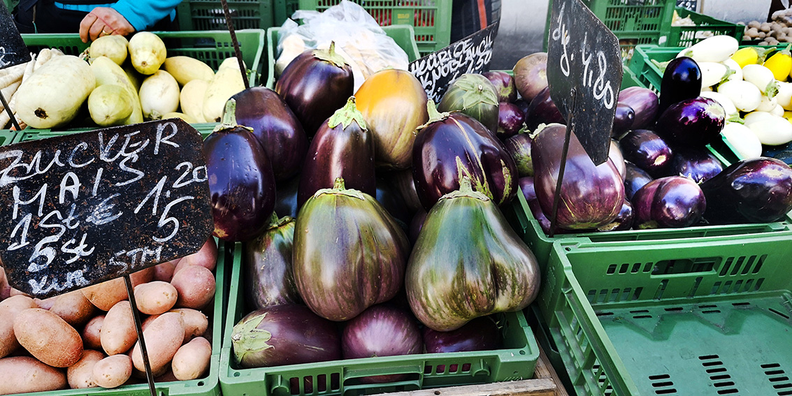 Gemüsestand auf dem Meidlinger Markt, Bild (c) Mischa Reska - kekinwien.at