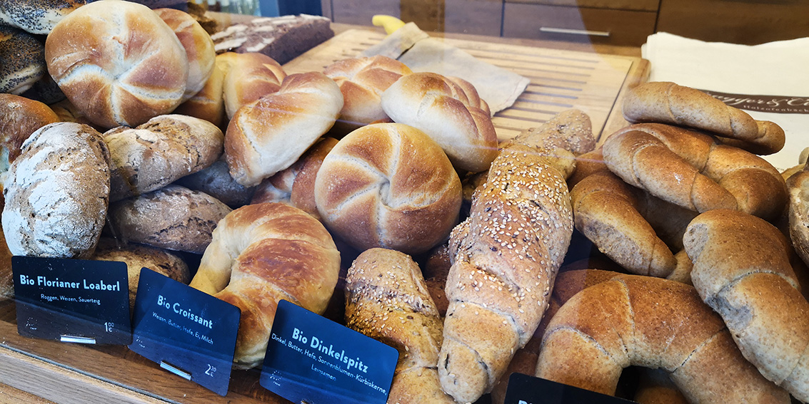 Gebäck. Wer mag die Semmerl gern so dunkel? Bild (c) Mischa Reska - kekinwien.at